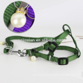 Best quality pet products dog harness with pearl pendant